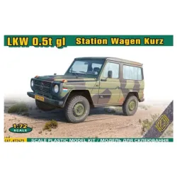 Ace 72475 1/72 Lkw 0/5t Gl Station Wagen Kurz Swb Plastic Model Kit