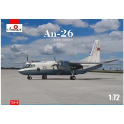 Amodel 72416 1/72 Antonov An-26 Transport Aircraft Early Version Model Kit