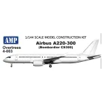 Amp Ovt-4-003 1/144 Airbus A220-300 Bombardier Cs300 Plastic Model Aircraft The Box Not Include