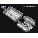 Amp-aft1404 1/144 B-2 Bomb Bay And Chassis Niches Model Kit