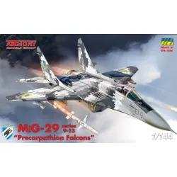 Armory 14710 1/144 Mig-29 Series 9-13 114th Brigade Precarpathian Falcons Plastic Injected Kit W/ 3d-printed Pe Parts
