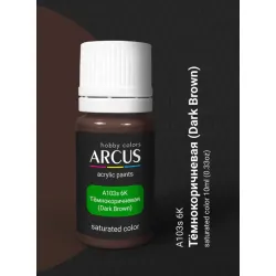 Arcus A103s Acrylic Paint 6k Dark Brown Ussr Series Saturated Color 10ml