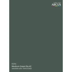 Arcus A525 Acrylic Paint Medium Green N42 Saturated Color 10ml