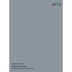 Arcus A585 Acrylic Paint Fs 36320 Dark Ghost Gray Saturated Color 10ml