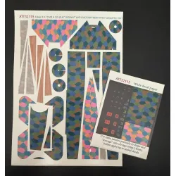 Aviattic Att32115 1/32 Fokker Ev/Dviii 4 Colour Lozenge Factory Fresh X 1 Sets