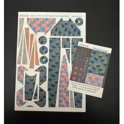 Aviattic Att32116 1/32 Fokker Ev/Dviii 4 Colour Lozenge Faded X 1 Sets Decal