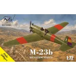 Avis Av72062 1/72 Aircraft Messerschmitt M-23b Spain 1938 Model Kit