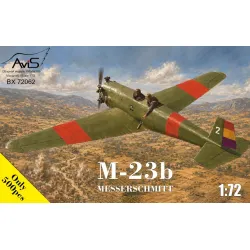 Avis Av72062 1/72 Aircraft Messerschmitt M-23b Spain 1938 Model Kit