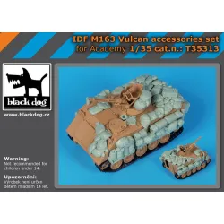 Black Dog T35313 1/35 Idf M163 Vulcan Accessories Set For Academy