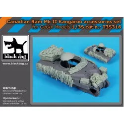 Black Dog T35316 1/35 Canadian Ram Mk.ii Kangaroo Accessories For Gecko Models