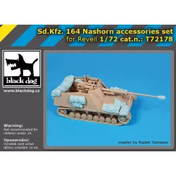Black Dog T72178 1/72 J Sd Kfz 164 Nashorn Accessories Set For Revell