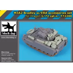 Black Dog T72200 1/72 M3a2 Bradley W/Era Accessories Set For Dragon