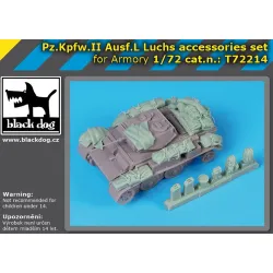 Black Dog T72214 1/72 Pz Kpfw Ii Ausf L Luchs Accessories Set For Armory