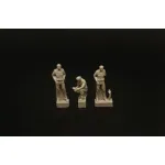 Brengun Brl144201 1/144 Us Navy Sailors For Ww2 Dioramas Figures Kit
