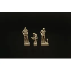 Brengun Brl144201 1/144 Us Navy Sailors For Ww2 Dioramas Figures Kit