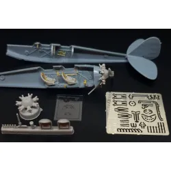 Brengun Brl72289 1/72 Caproni Ca 100 Pe/Resin Set For Fly Kit