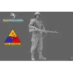 Black Snake 2nd-04 1/35 2nd Armored Infantry Soldier Bar Ww2 Resin Figure Kit