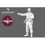 Black Snake Devil-01 1/35 Commando Red Devils Team Leader Resin Figure Kit