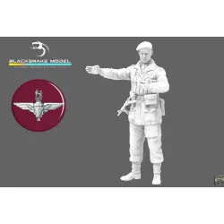 Black Snake Devil-01 1/35 Commando Red Devils Team Leader Resin Figure Kit