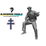 Black Snake Ffi-01 1/35 Ffi French Resistance Fighter 1944 Resin Figure Kit