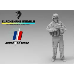 Black Snake Fr-24 1/35 French Engineer Soldier In Afghanistan Resin Figure Kit