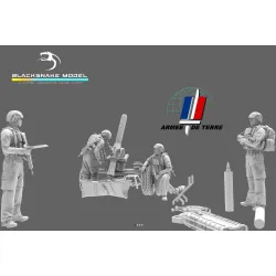 Black Snake 1/35 French Army Mortar And Artillery Group Pack Resin Kit