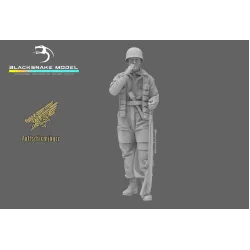 Black Snake Fsj-10 1/35 Fallschirmjager Scharfschutze Resin Figure Kit