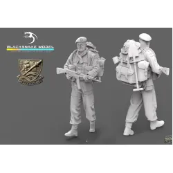 Black Snake K-08 1/35 Rifleman Commando Kieffer Kit 8 Resin Figure Kit