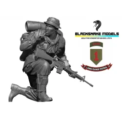 Black Snake Lrrp-04 1/35 Whisper Us Soldier 1st Infantry Division Big Red One Lrrp