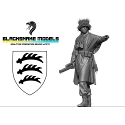 Black Snake Pg-01-48 1/48 Panzergrenadier Nco Pointing The Way Resin Figure Kit
