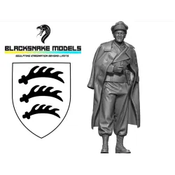 Black Snake Pz-04-48 1/48 Senior Officer Of Panzer Eastern Front 1944 Ww2 Resin Figure Kit