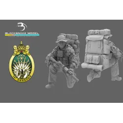 Black Snake Rdp-02 1/35 Operator Of 13th Parachute Dragoon Regiment Resin Kit