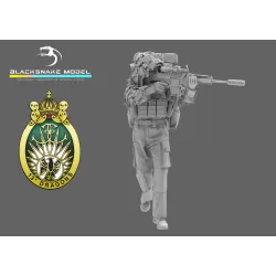 Black Snake Rdp-03 1/35 Sniper Of 13th Parachute Dragoon Regiment Resin Kit