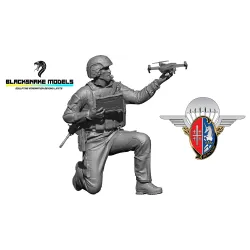 Black Snake Rhp-01 1/35 1st Rhp Drone Operator Franch Forces Resin Figure Kit