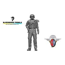 Black Snake Rhp-06 1/35 1st Rhp Soldier Franch Forces Resin Figure Kit