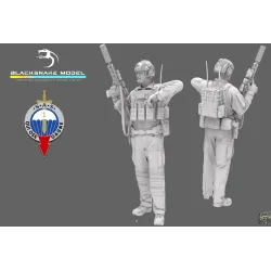 Black Snake Sas-05 1/35 1er Rpima French Sas Resin Figure Kit