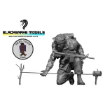 Black Snake Seals-v-07 1/35 Seal Team One Green Slug Unexpected Guest Resin Kit