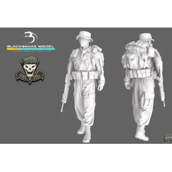 Black Snake Sog-05 1/35 Macv Sog Soldier Vietnam War Resin Figure Kit