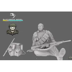 Black Snake Sog-14 1/35 Macv Sog Soldier Vietnam War Resin Figure Kit