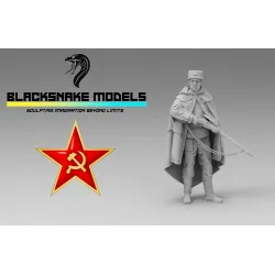 Black Snake Soviet-01 1/35 Red Army Sniper Ww2 Resin Figur Kit