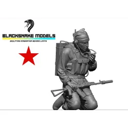 Black Snake Spetnaz-05-48 1/48 Gru Radiooperator In The 1980s Resin Figure Kit