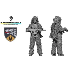 Black Snake Sso-02 1/35 140th Separate Special Forces Regiment Resin Figure Kit