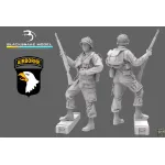 Black Snake St-09 1/35 101st Airborne Soldier Ww2 D-day Resin Figure Kit
