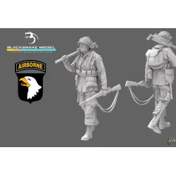 Black Snake St-13 1/35 101st Airborne Soldier Ww2 D-day Resin Figure Kit