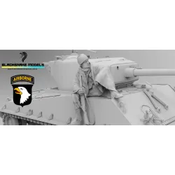 Black Snake St-29 1/35 Soldier Of The 101st Airborne Bastogne Ww2 Resin Figure