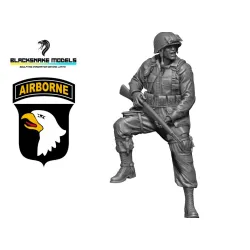 Black Snake St-30-48 1/48 101st Airborne Soldier Ww2 Resin Figure Kit