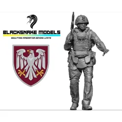 Black Snake Uks-16 1/35 Ukrainian 82nd Air Assault Brigade Resin Figure Kit