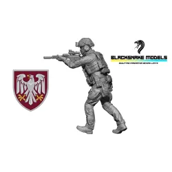 Black Snake Uks-17 1/35 Ukrainian 82nd Air Assault Brigade Resin Figure Kit