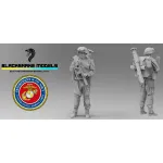 Black Snake Usmc-14 1/35 Us Marines Operation Iraqi Freedom Resin Figure Kit