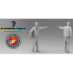 Black Snake Usmc-15 1/35 Us Marines Operation Iraqi Freedom Resin Figure Kit